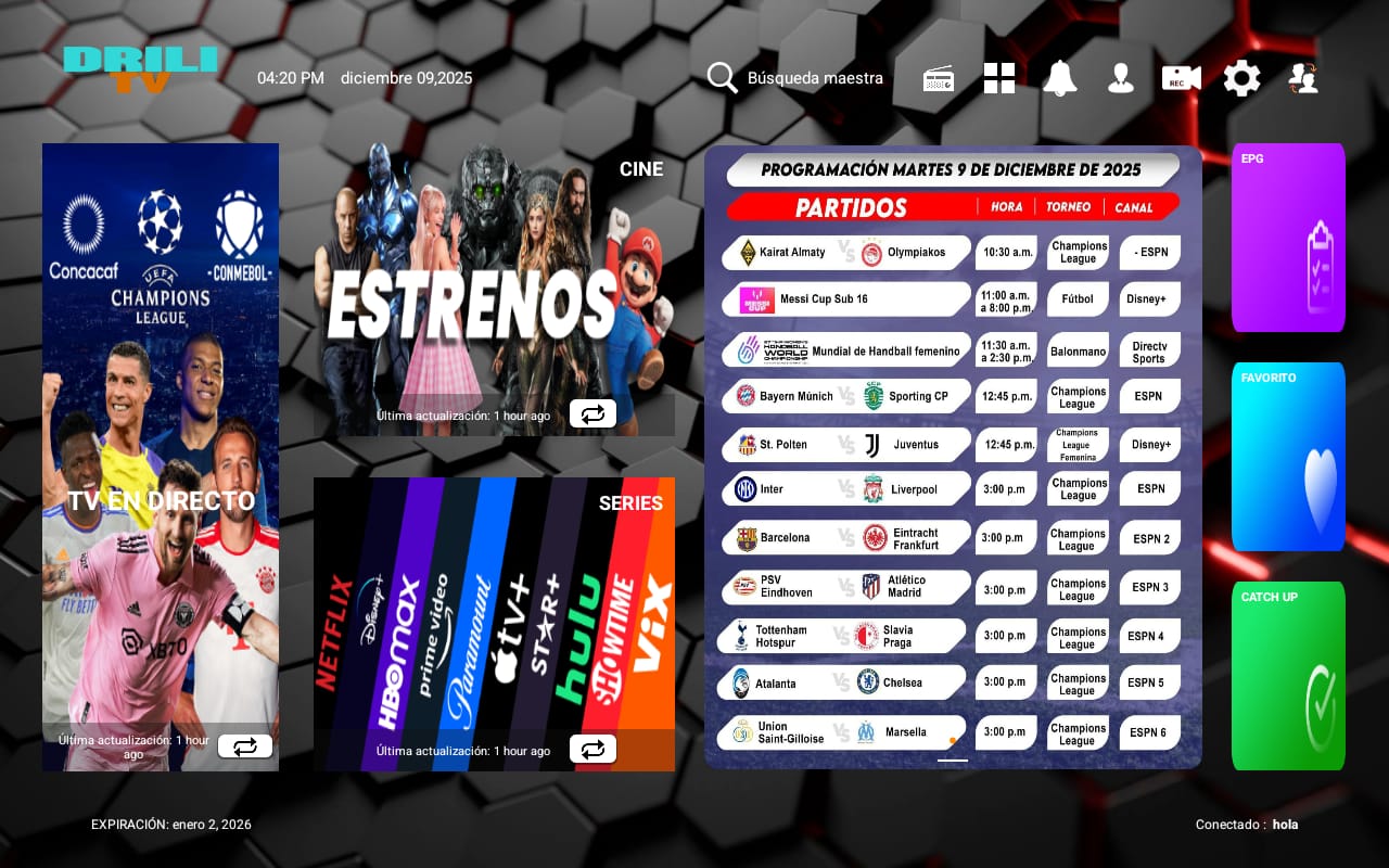 APK DE SMARTERS COMPATIBLE 